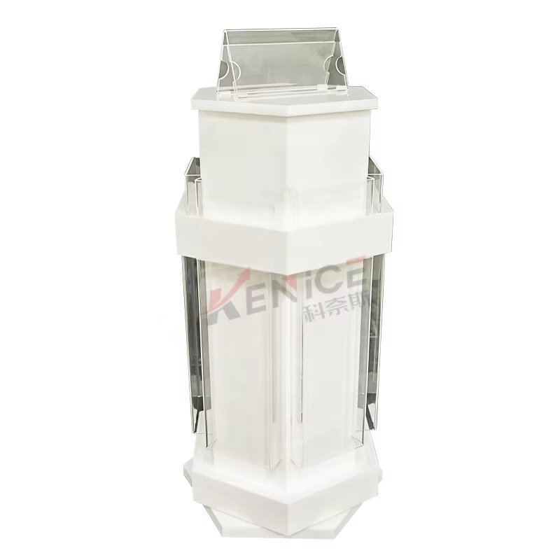 新款亚克力烟品展示柜（LED香烟/笔展示盒 烟店台面用电子陈列架）