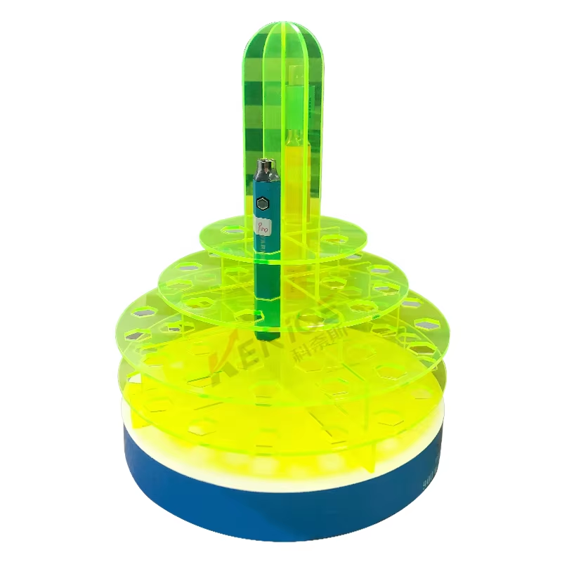 可定制自动可调式亚克力香烟展示架（烟店专用）